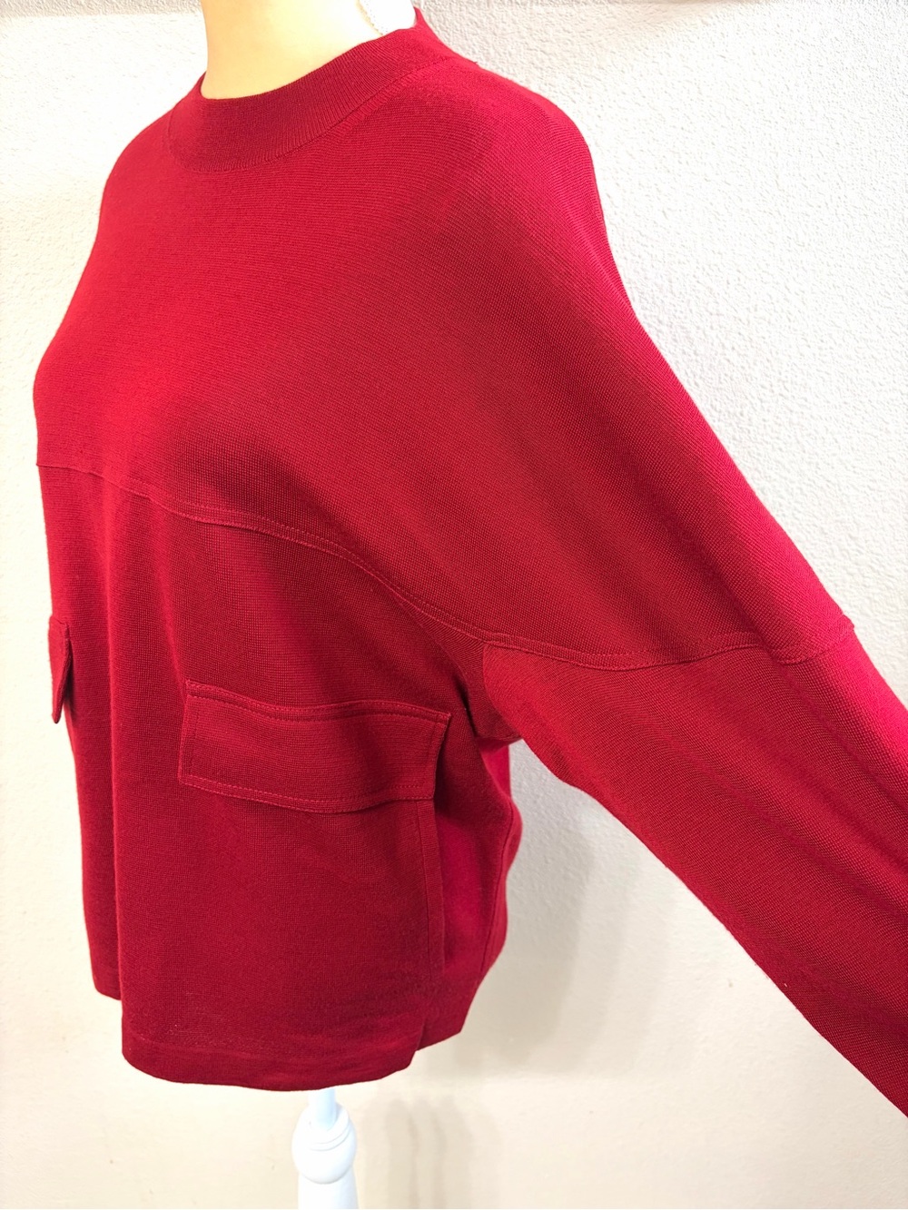 Max Mara Xiria Virgin Wool Sweatshirt Sweater - Picture 6 of 10